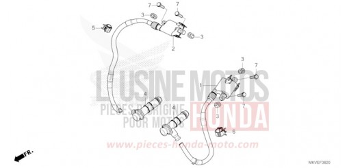 BOBINE D'ALLUMAGE NSS750S de 2025
